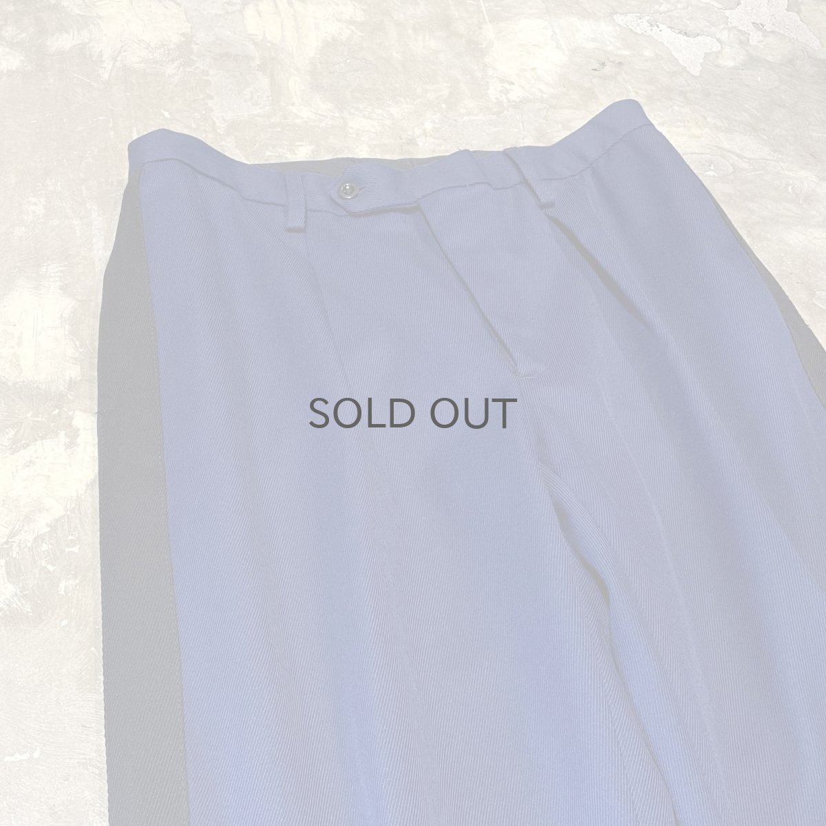 画像3: SIDE BLACK LINE COLOR STRAIGHT SILHOUETTE SLACKS / W32 (3)