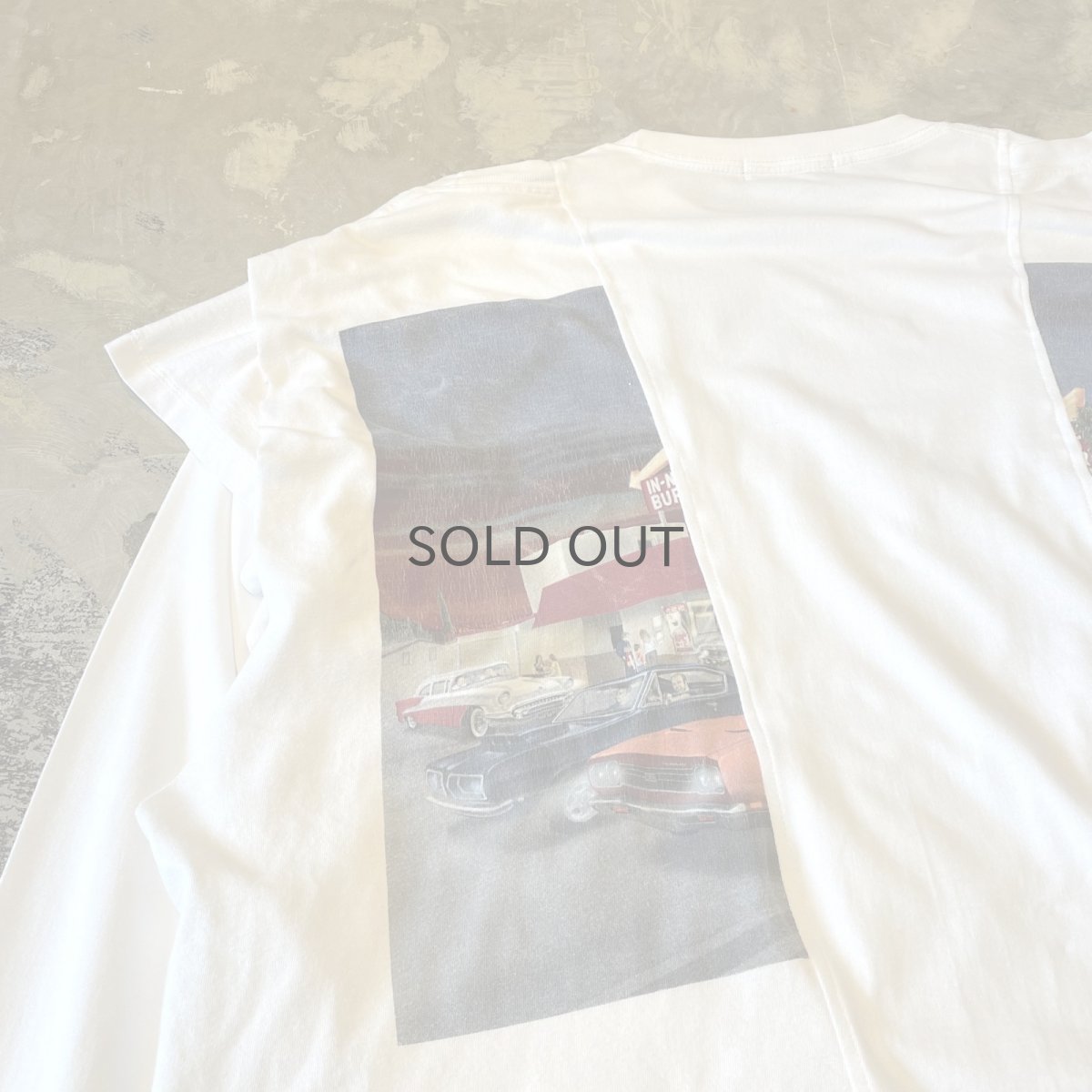 画像9: 【Wiz&Witch】"UNITED" SHOULDER OFF TRACK L/S TEE / OS (9)