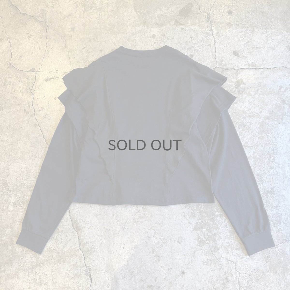 画像2: 【Wiz&Witch】"UNITED" SHOULDER LAYERD L/S TEE / OS (2)