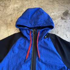 画像9: 【NIKE SPORTS】BACK PRINT DESIGN BI COLOR ZIP UP HOODIE TRACK JACKET / Ladies M (9)