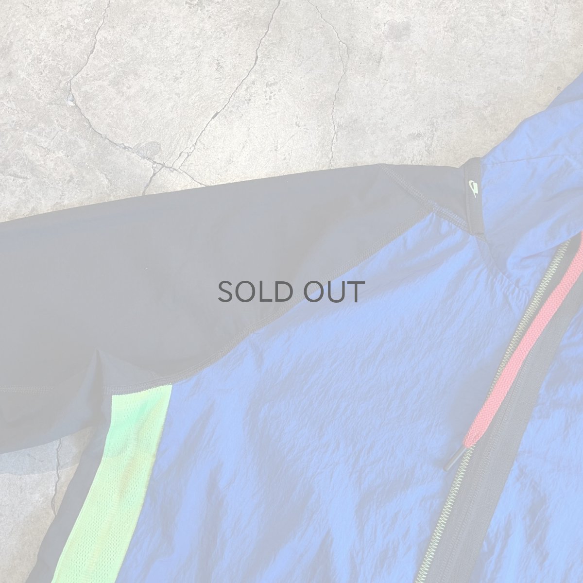 画像10: 【NIKE SPORTS】BACK PRINT DESIGN BI COLOR ZIP UP HOODIE TRACK JACKET / Ladies M (10)