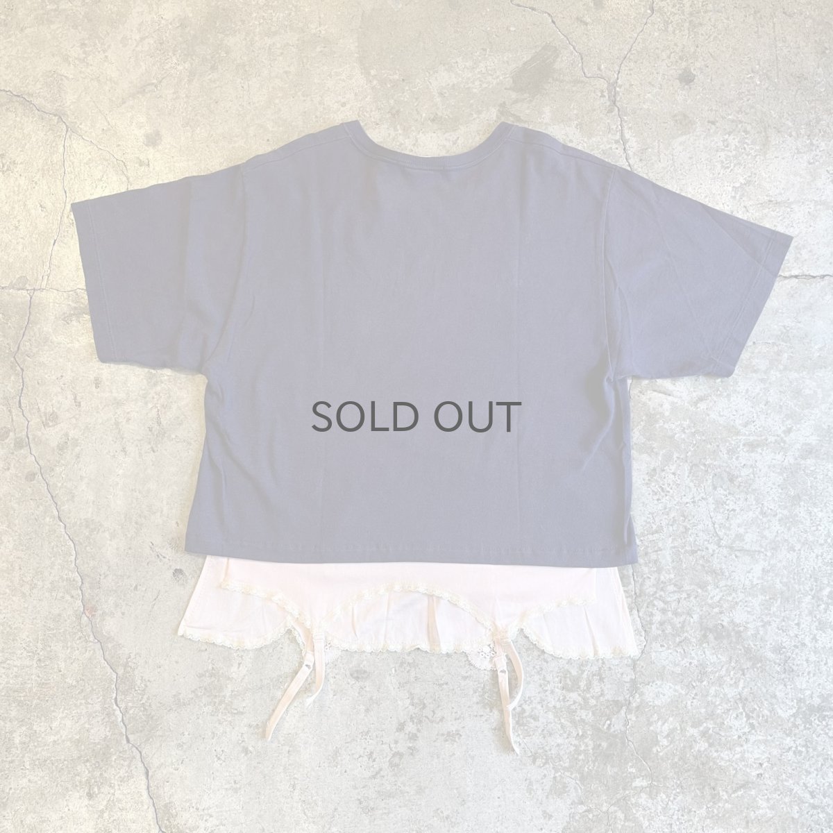 画像2: 【Wiz&Witch】"UNITED" LINGERIE MIX VTG TOPS / OS (2)