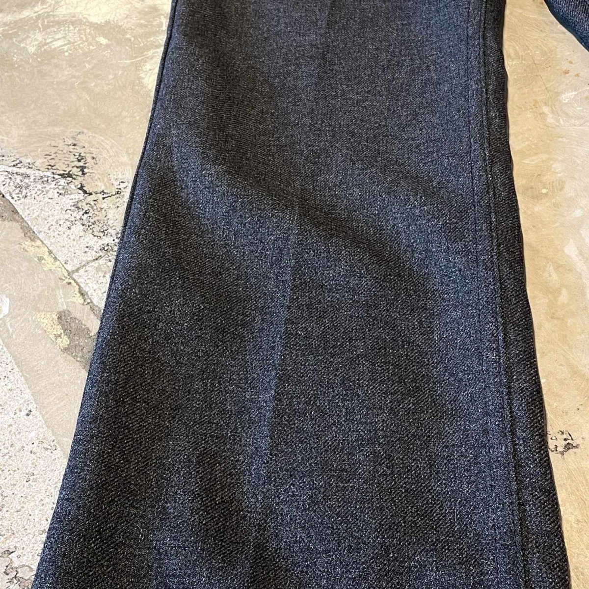 画像8: 【WRANGLER】WRANCHER CHARCOAL COLOR DRESS JEANS / W30 (8)