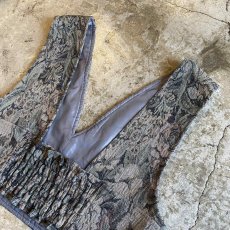 画像5: FLORAL PATTERN GOBELIN BUSTIER DESIGN VEST / Ladies M (5)