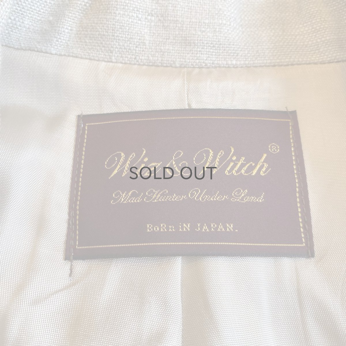 画像12: 【Wiz&Witch】"TRANSFORM" SHOULDER OFF TAYLOR JACKET / OS (12)
