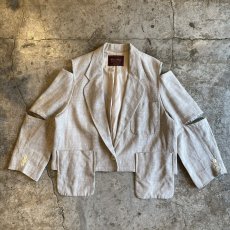 画像1: 【Wiz&Witch】"TRANSFORM" SHOULDER OFF TAYLOR JACKET / OS (1)