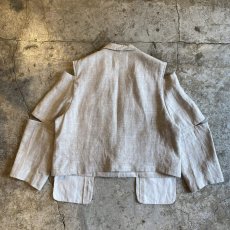 画像2: 【Wiz&Witch】"TRANSFORM" SHOULDER OFF TAYLOR JACKET / OS (2)