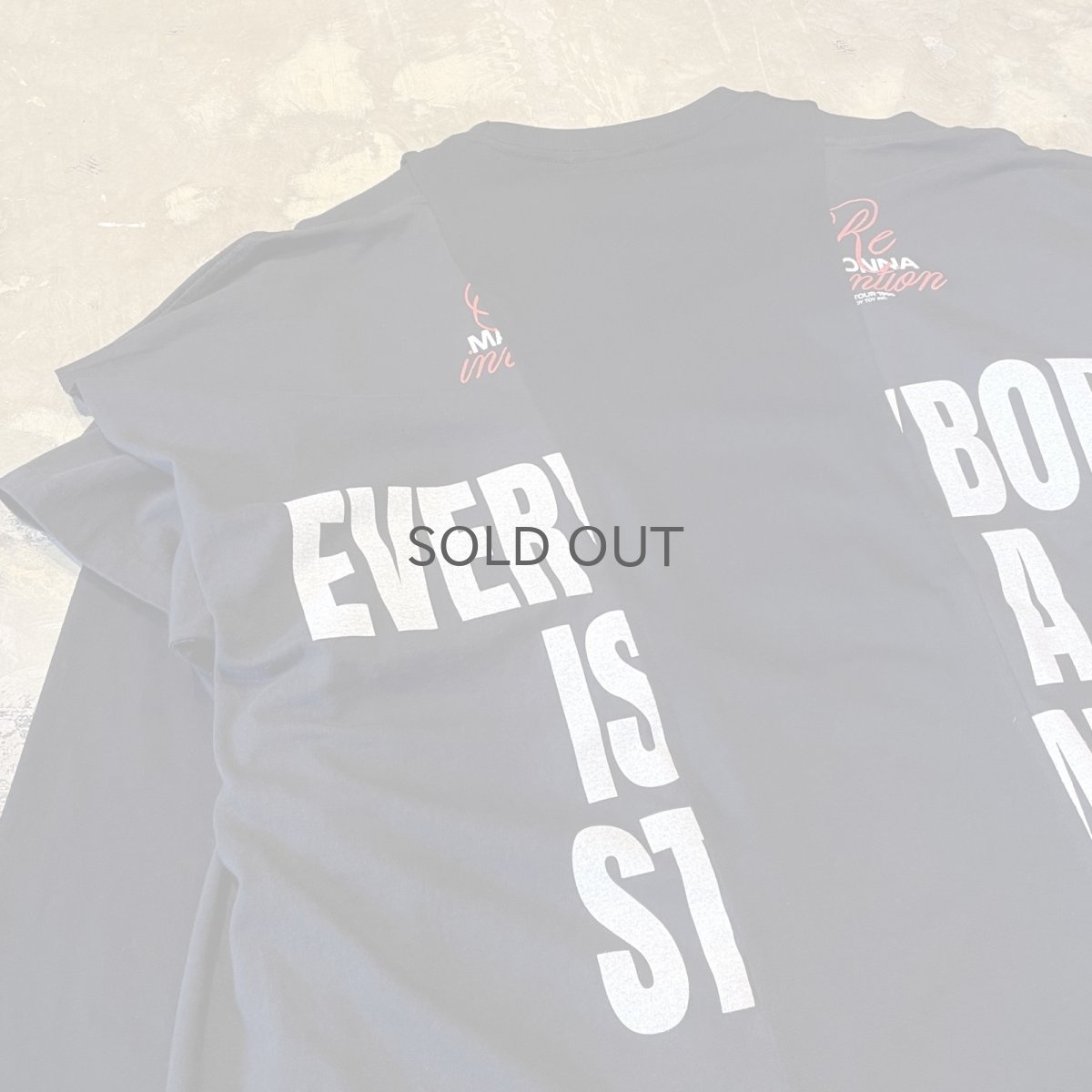 画像9: 【Wiz&Witch】"UNITED" SHOULDER OFF LAYERED L/S TEE / OS (9)