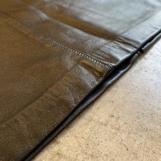 画像11: LEATHER BLACK COLOR BACK SLIT SKIRT / W27 (11)