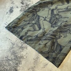画像8: GRAND PIANO PATTERN CROPPED WIDE PANTS / W28~W33 (8)