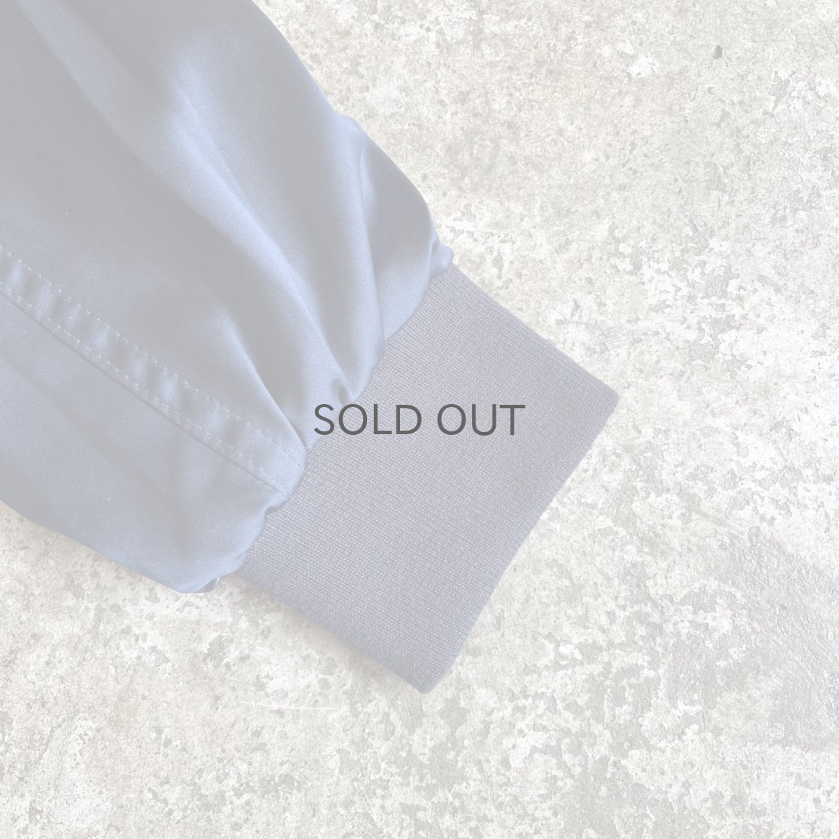 画像6: LUSTER NAVY COLOR RING ZIP UP DESIGN MA-1 JACKET / Ladies M  (6)