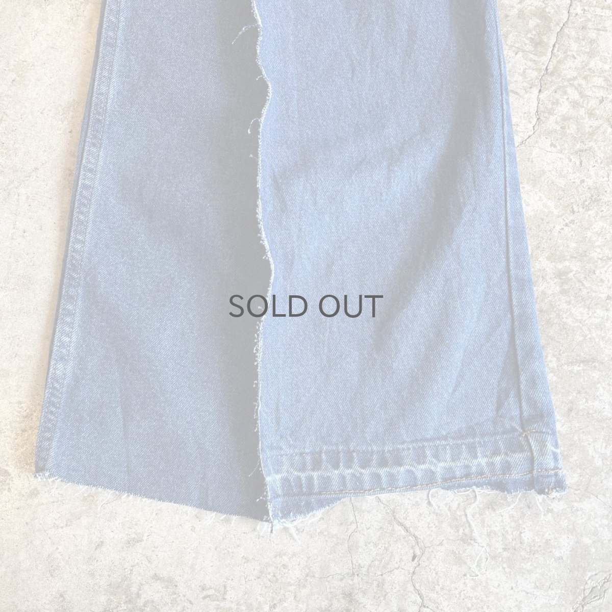 画像5: 【Wiz&Witch】"UNITED" TWINS WIDE DENIM PANTS / W29 (5)