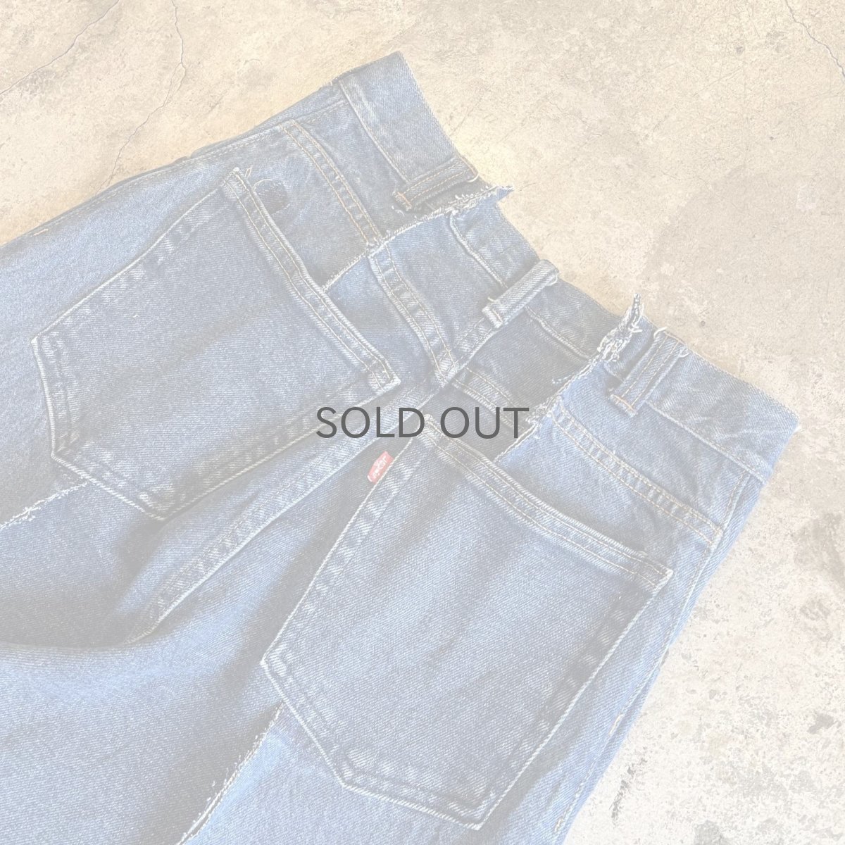 画像9: 【Wiz&Witch】"UNITED" TWINS WIDE DENIM PANTS / W29 (9)