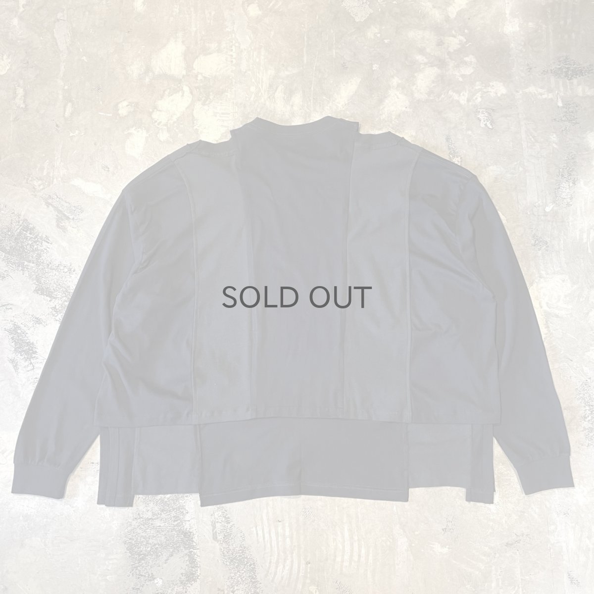 画像2: 【Wiz&Witch】"UNITED" SHOULDER OFF REVERSIBLE L/S TEE / OS (2)