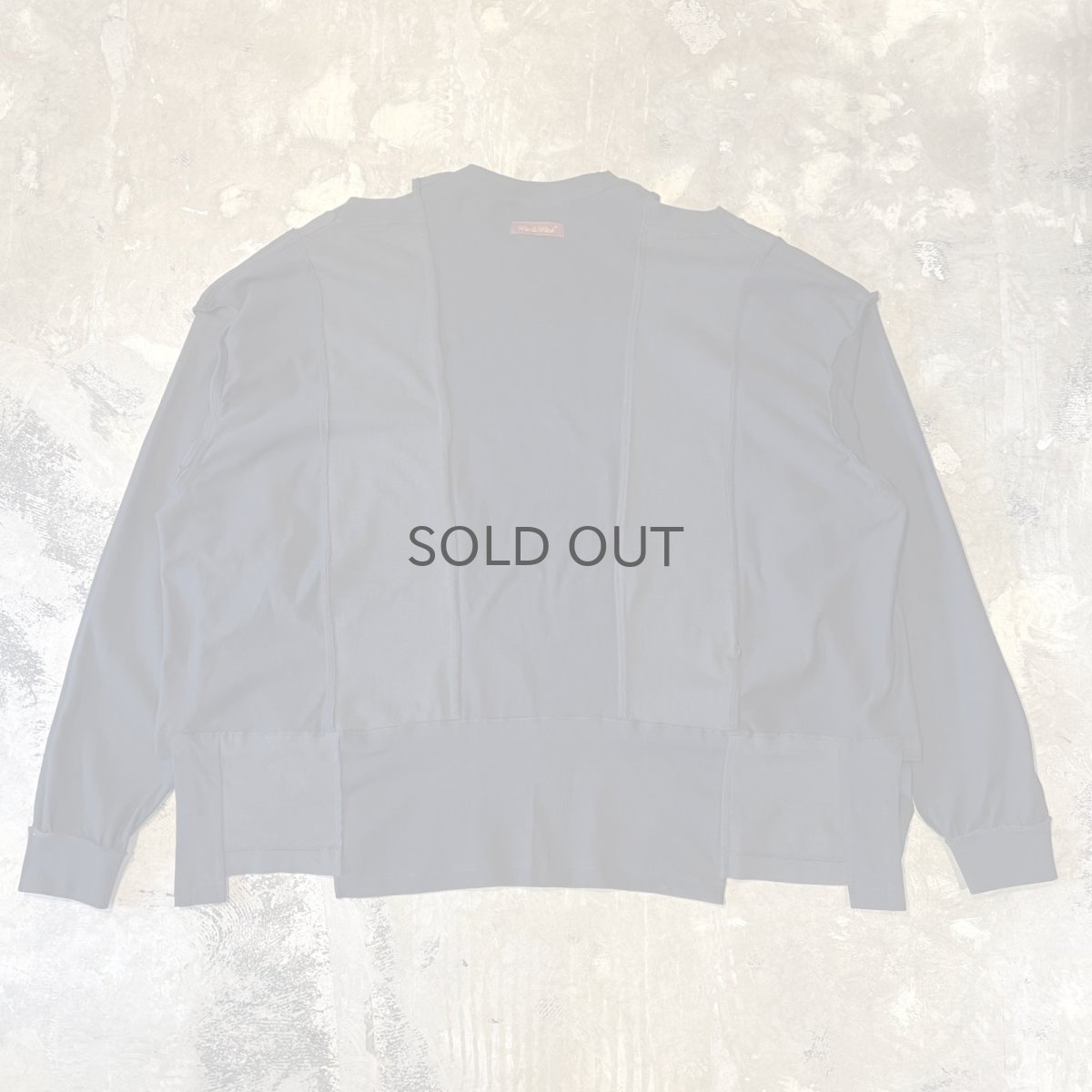 画像4: 【Wiz&Witch】"UNITED" SHOULDER OFF REVERSIBLE L/S TEE / OS (4)