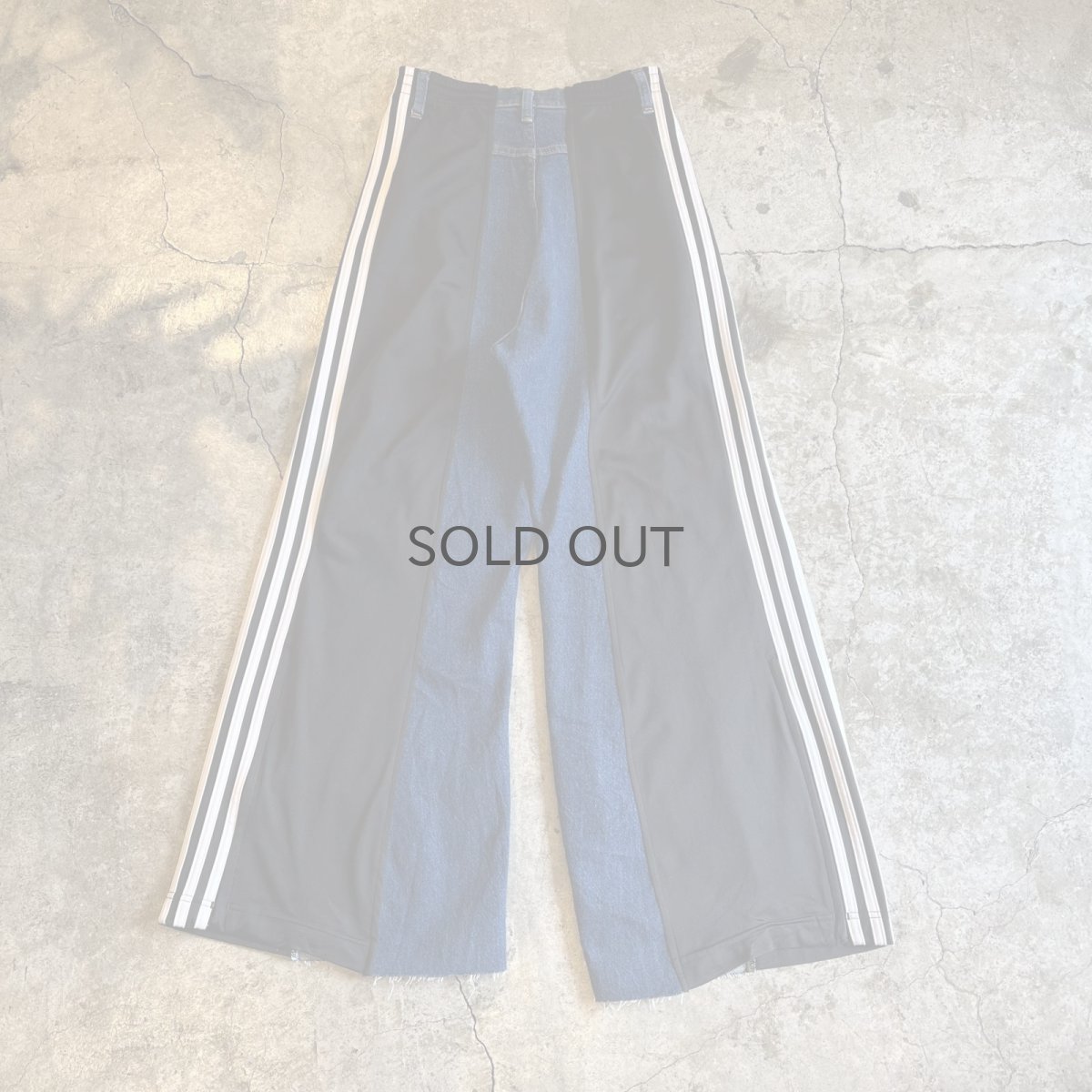 画像2: 【Wiz&Witch】"UNITED" SPORTY DENIM PANTS / OS (2)