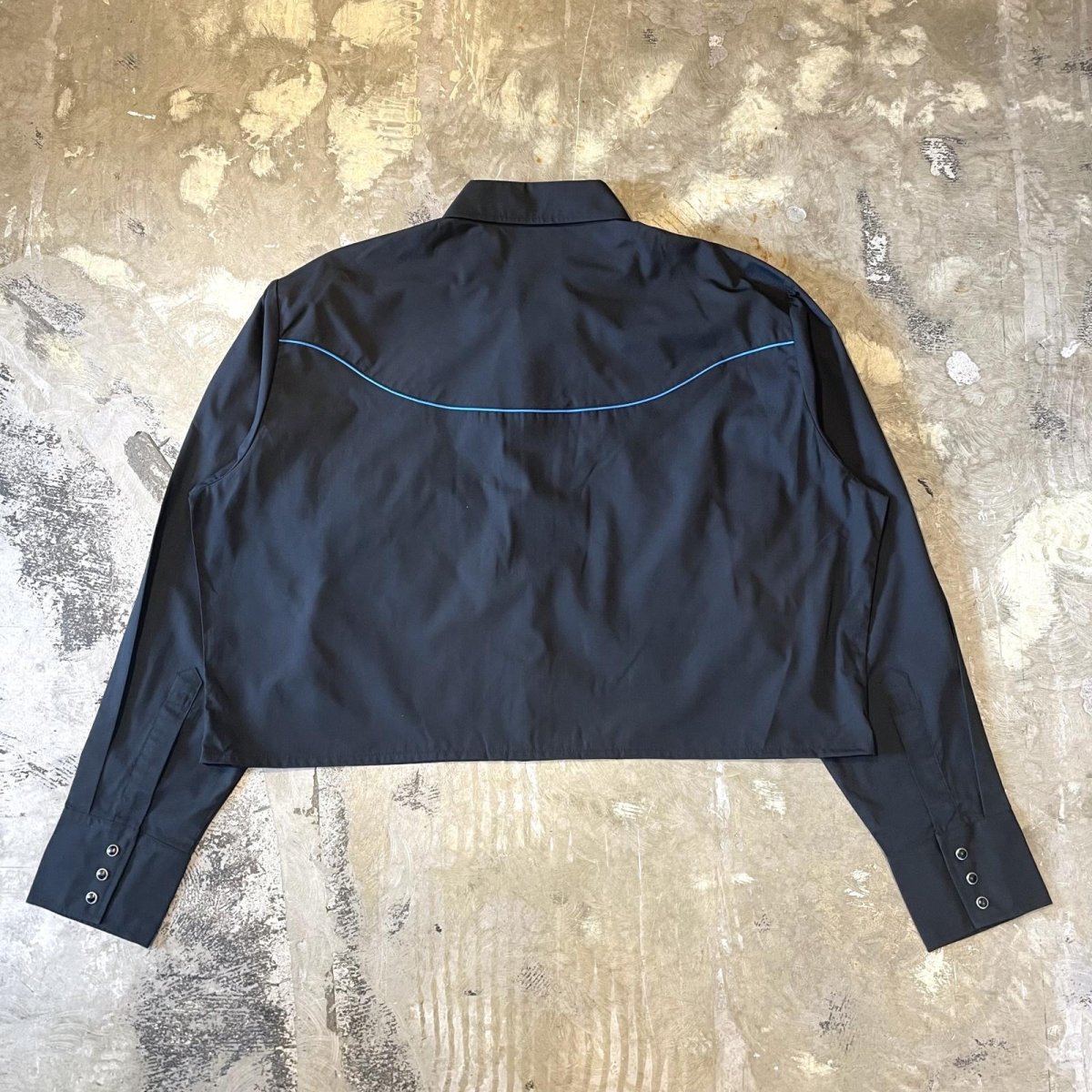 画像2: YORK COLOR EMBROIDERY WESTERN L/S SHIRT / Mens XL (2)