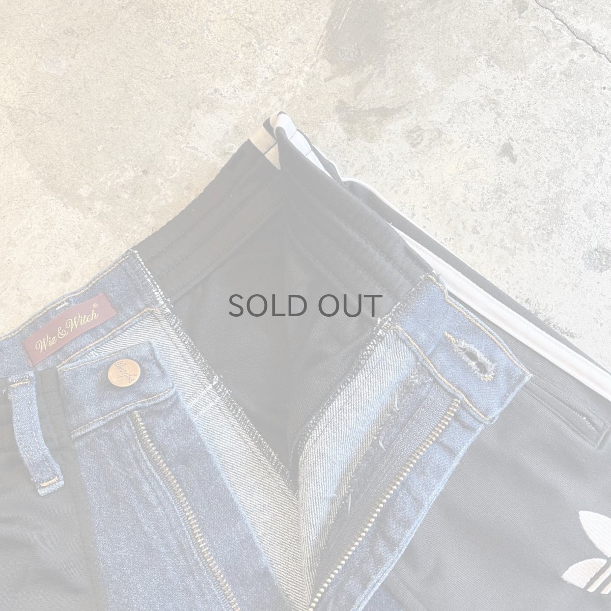 画像9: 【Wiz&Witch】"UNITED" SPORTY DENIM PANTS / OS (9)