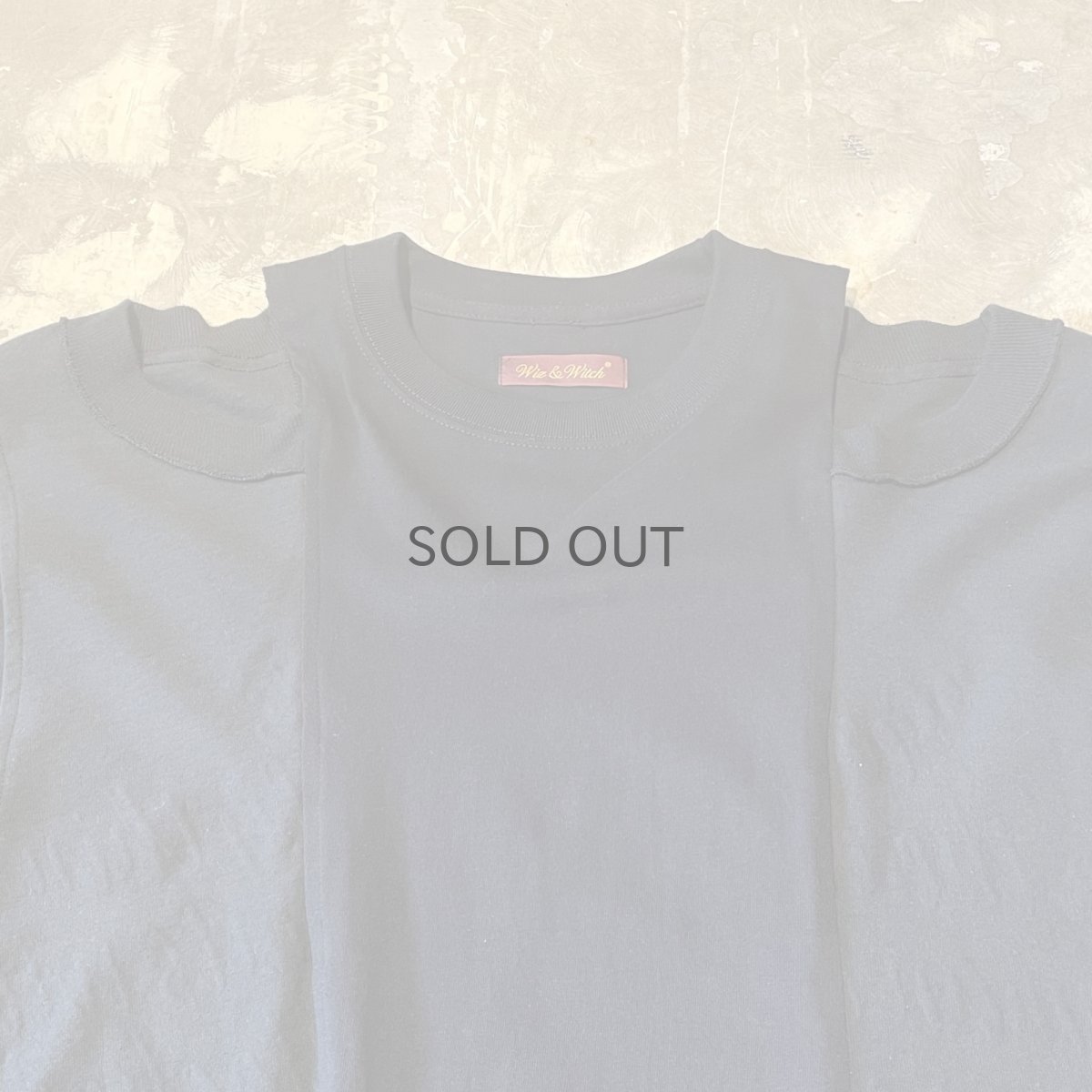 画像12: 【Wiz&Witch】"UNITED" SHOULDER OFF REVERSIBLE L/S TEE / OS (12)