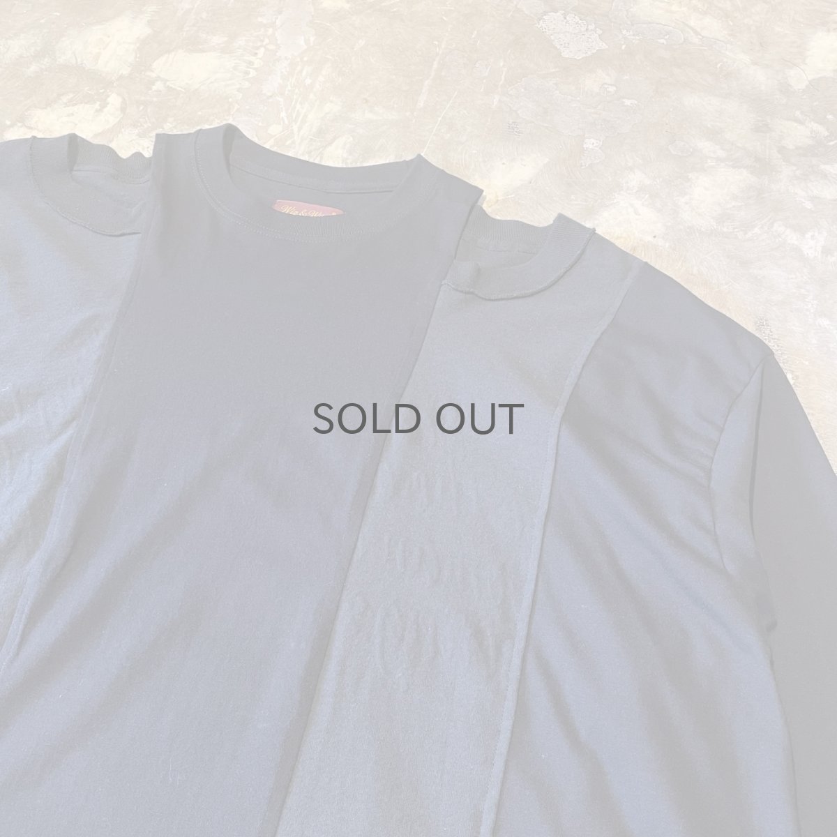 画像6: 【Wiz&Witch】"UNITED" SHOULDER OFF REVERSIBLE L/S TEE / OS (6)