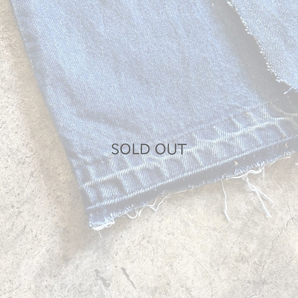 画像3: 【Wiz&Witch】"UNITED" TWINS WIDE DENIM PANTS / W29 (3)