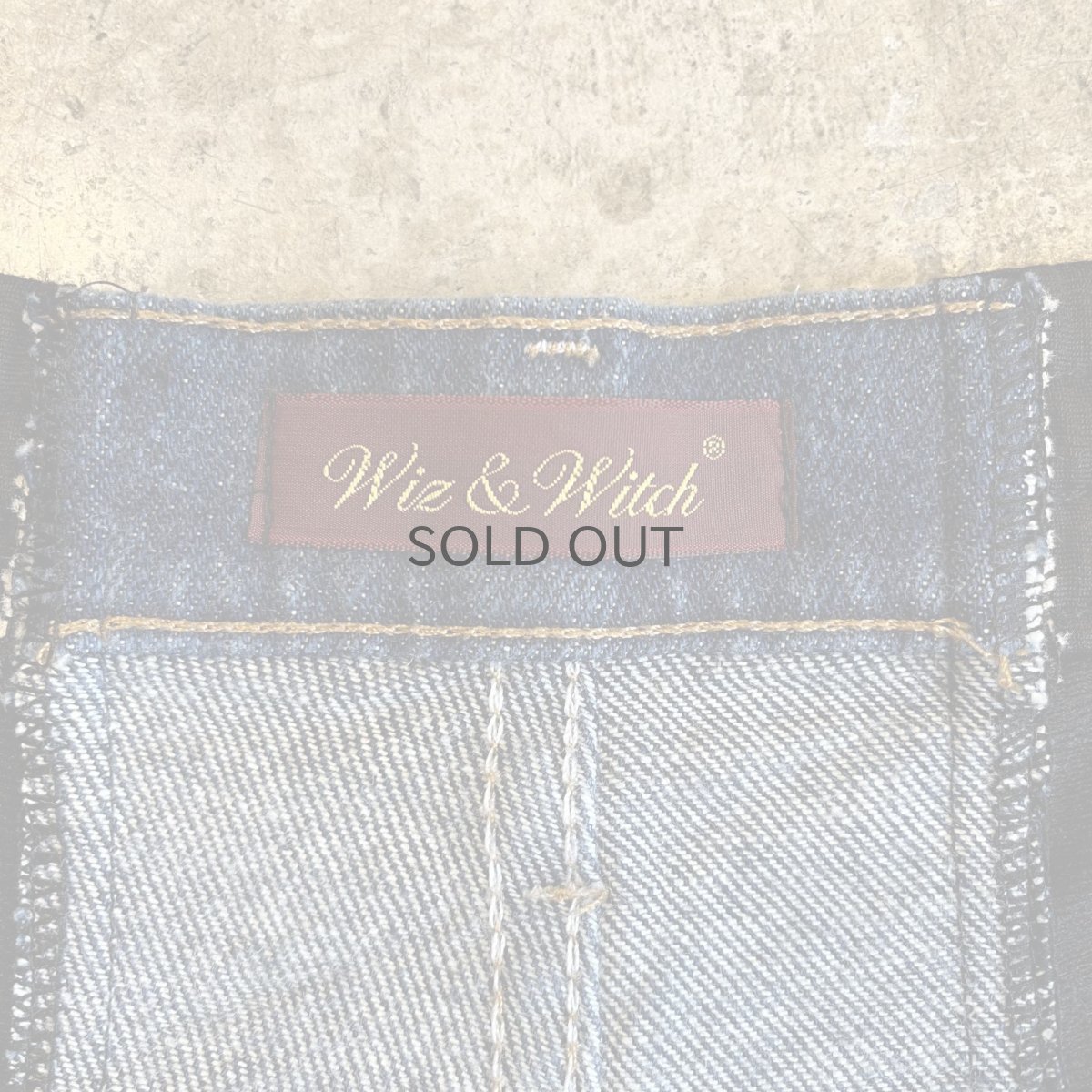 画像11: 【Wiz&Witch】"UNITED" SPORTY DENIM PANTS / OS (11)