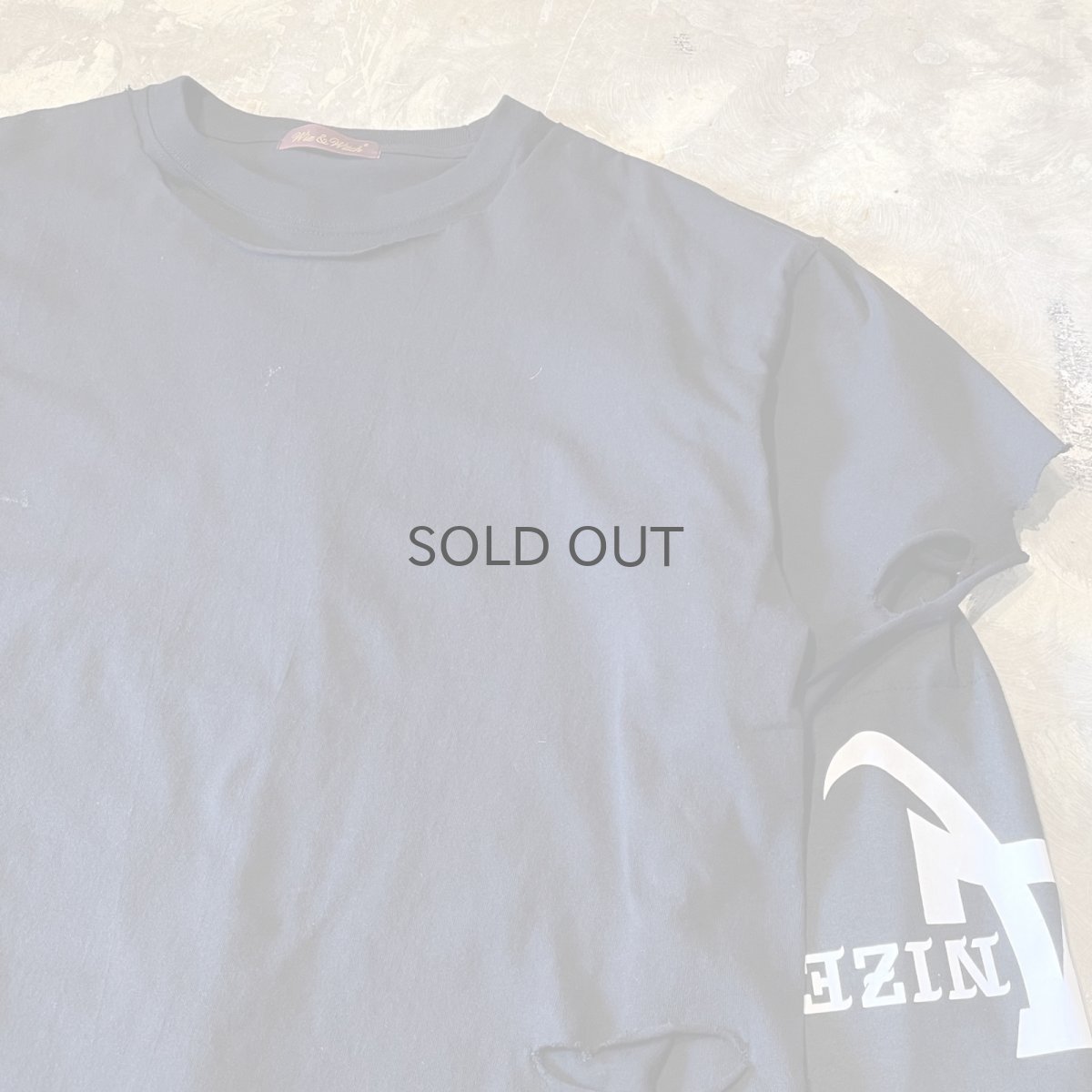 画像4: 【Wiz&Witch】"UNITED" TWINS L/S TEE / BLACK / OS (4)