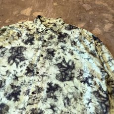 画像4: TIE DYE PATTERN OVER SILHOUETTE L/S SHIRT / Mens XL (4)