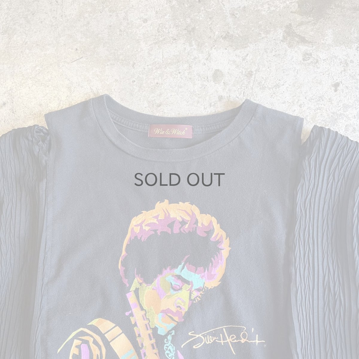 画像8: 【Wiz&Witch】"UNITED" FUTURE ROCK L/S TEE / OS (8)