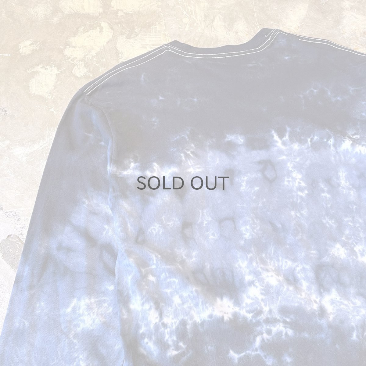 画像9: "LIQUID BLUE" TIE DYE PATTERN PINK FLOYD PRINTED L/S TEE / Mens M (9)