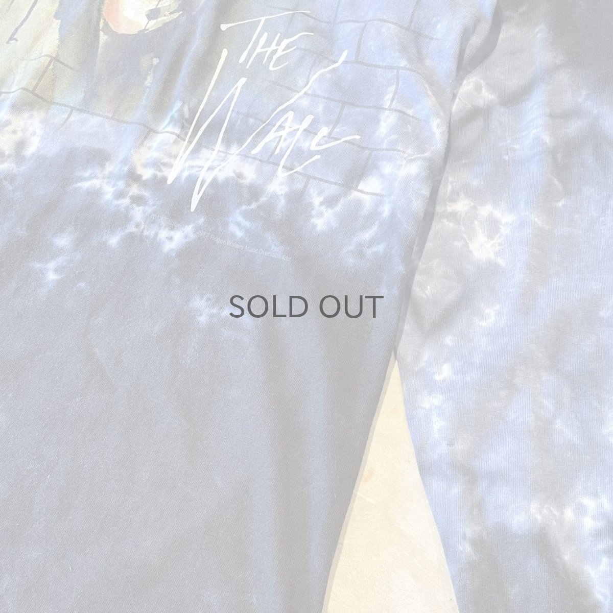 画像6: "LIQUID BLUE" TIE DYE PATTERN PINK FLOYD PRINTED L/S TEE / Mens M (6)