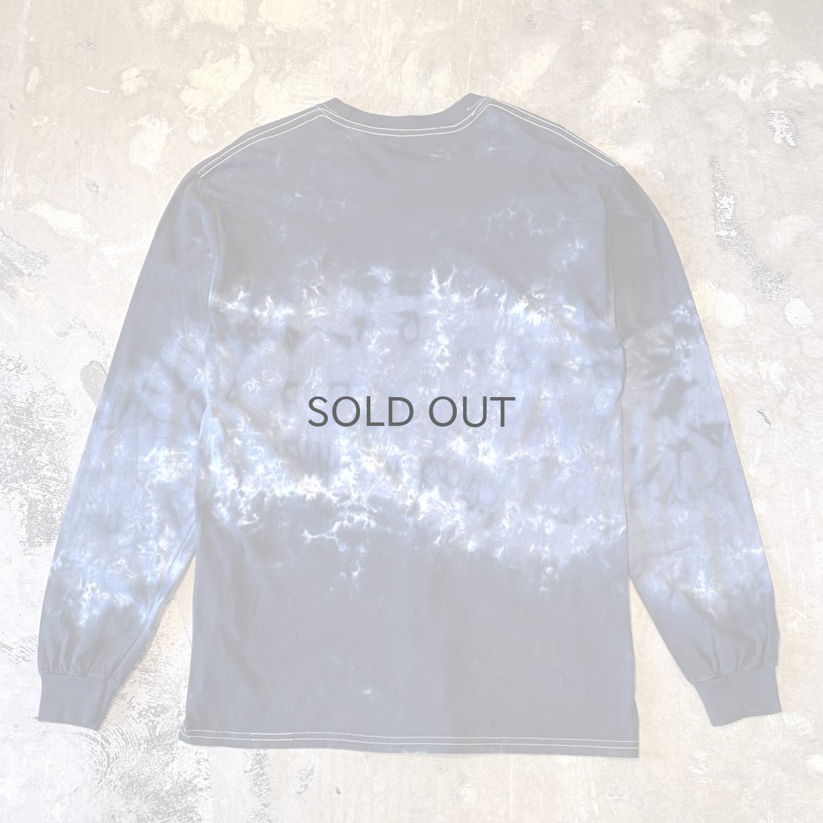 画像2: "LIQUID BLUE" TIE DYE PATTERN PINK FLOYD PRINTED L/S TEE / Mens M (2)