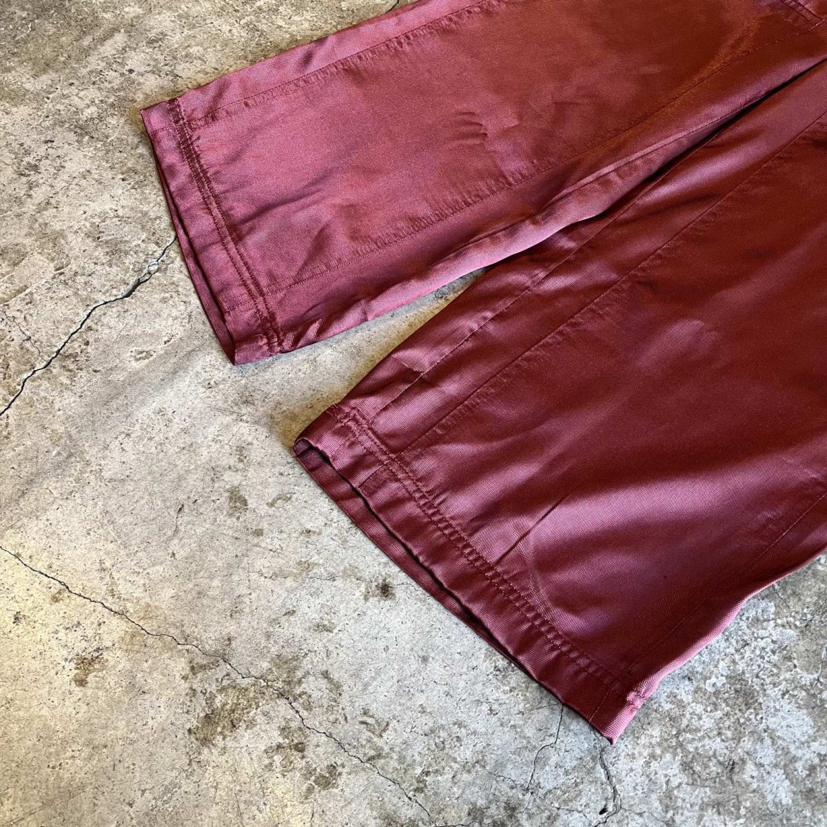 画像4: BORDEAUX LUSTER COLOR DESIGN PANTS / ~W31 (4)