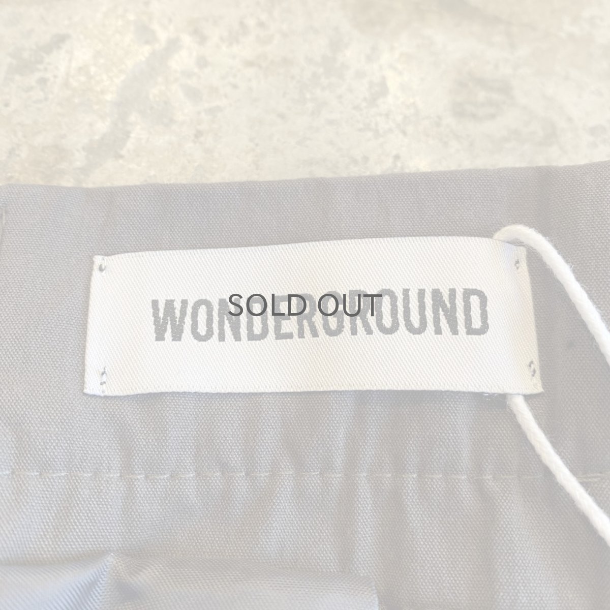 画像12: 【WONDERGROUND】SHIRRING SKIRT / OS / GREY (12)