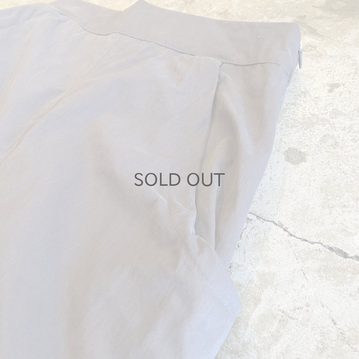 画像5: 【WONDERGROUND】SHIRRING SKIRT / OS / GREY (5)