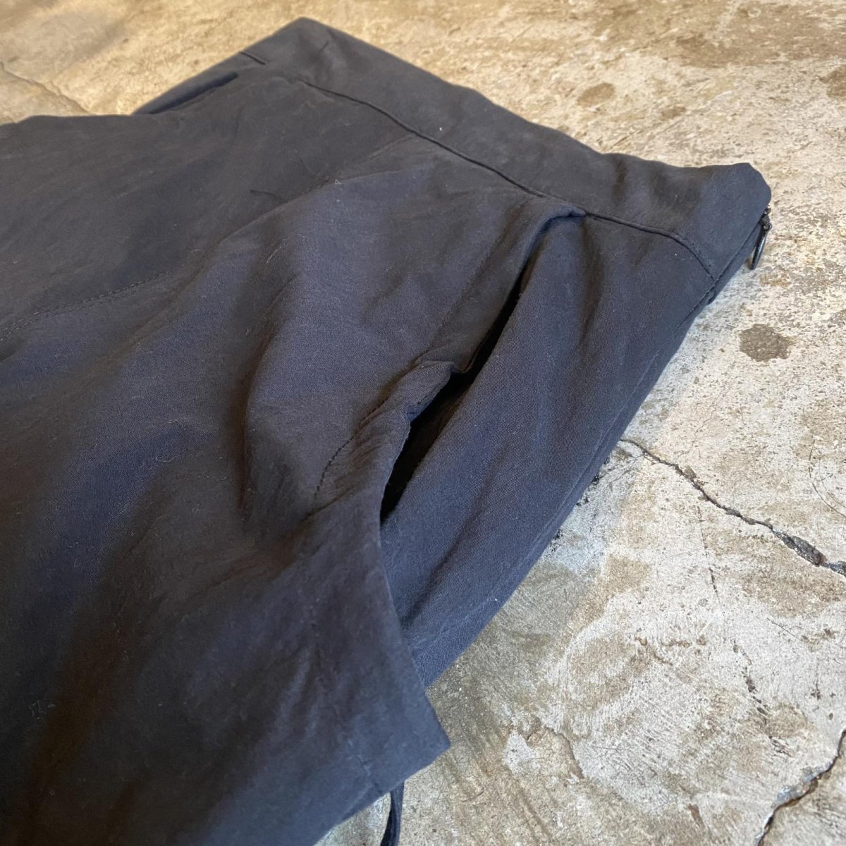 画像5: 【WONDERGROUND】SHIRRING SKIRT / OS / BLACK (5)