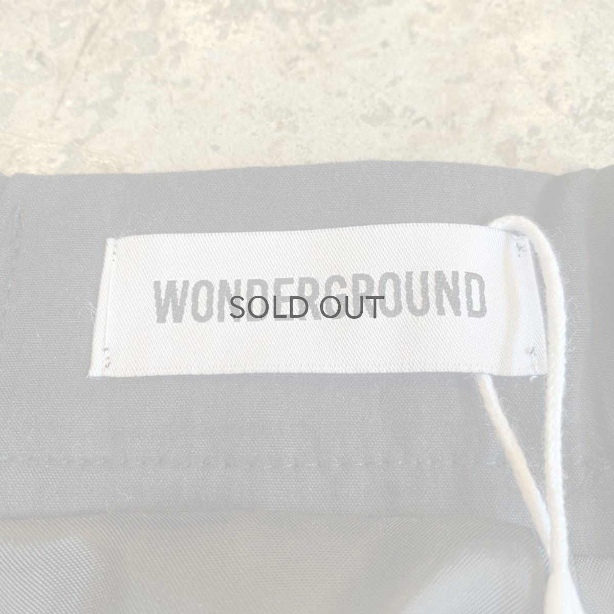 画像12: 【WONDERGROUND】SHIRRING SKIRT / OS / BLACK (12)