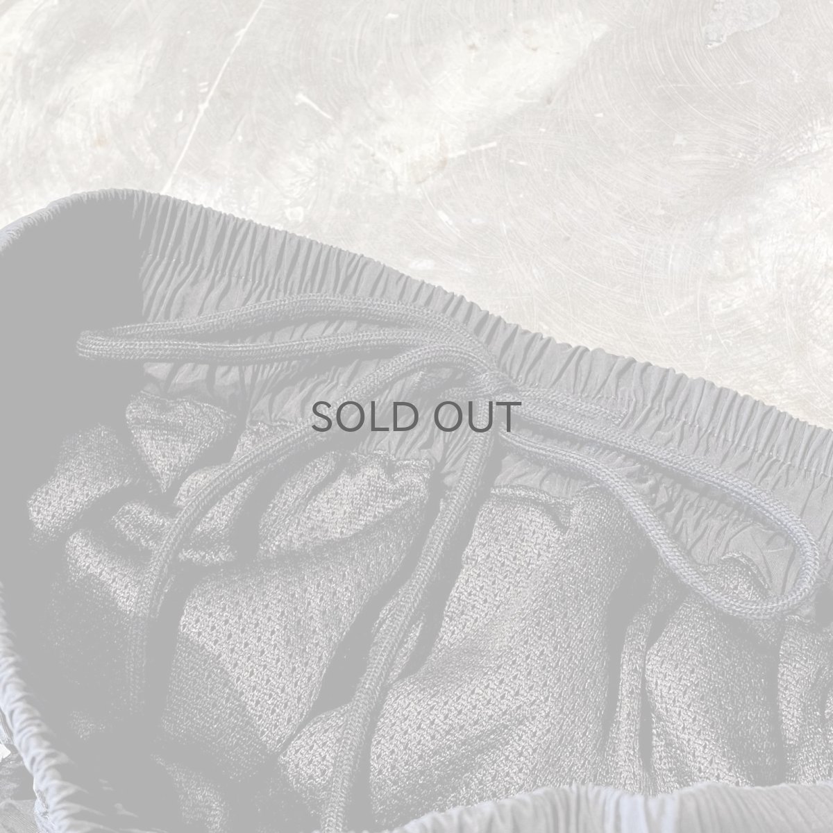 画像10: 【WONDERGROUND】TRICOLOR TECH WIDE NYLON PANTS / BLACK / OS (10)