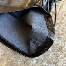 画像6: SIDE RIBBON DESIGN FAUX LEATHER CAMISOLE / Ladies S~M (6)