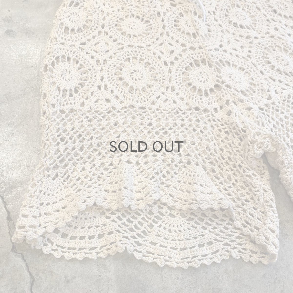 画像4: 【Wiz&Witch】VINTAGE CROCHET SHORT PANTS / FREE~W35 (4)