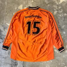 画像2: EURO ORANGE NUMBERING L/S GAME SHIRT / Mens XL (2)