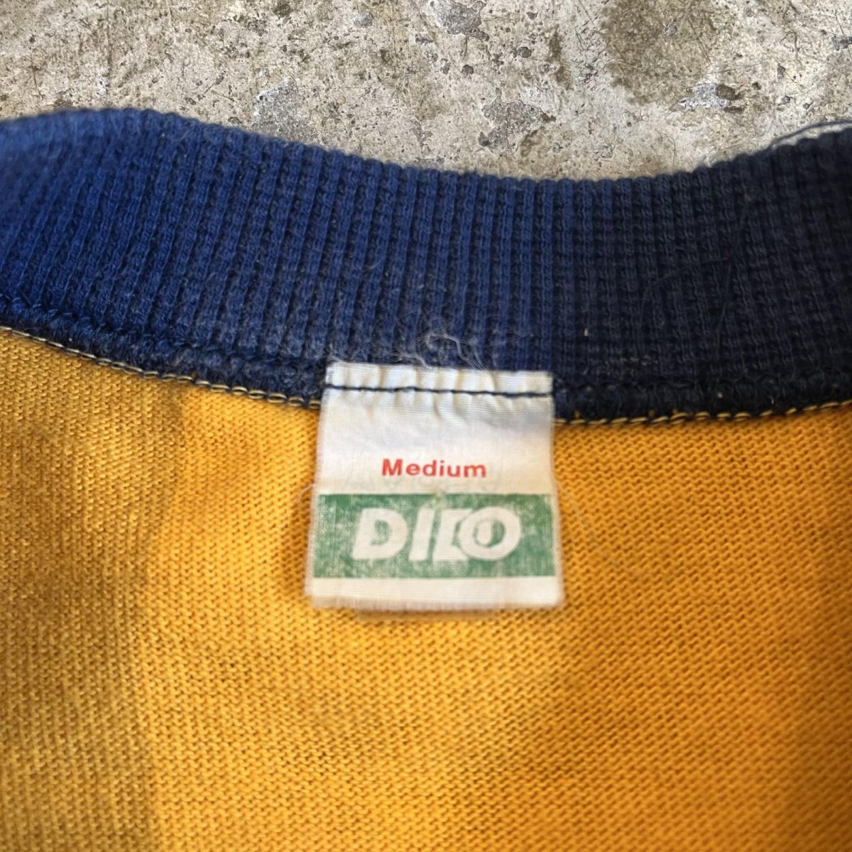 画像11: OLD SLEEVE COLOR LINE DESIGN L/S TOPS / Ladies M  (11)