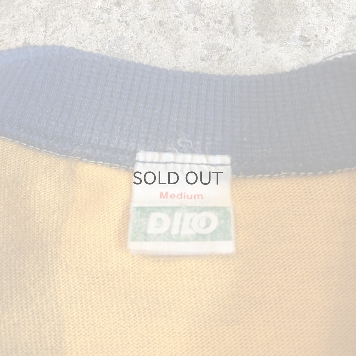 画像11: OLD SLEEVE COLOR LINE DESIGN L/S TOPS / Ladies M  (11)