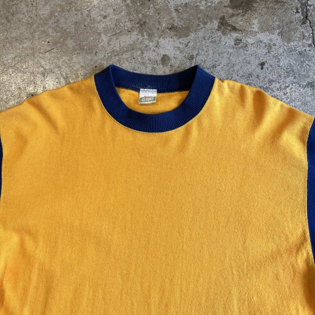 画像10: OLD SLEEVE COLOR LINE DESIGN L/S TOPS / Ladies M  (10)