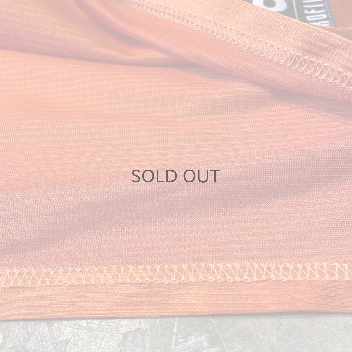 画像8: EURO ORANGE NUMBERING L/S GAME SHIRT / Mens XL (8)