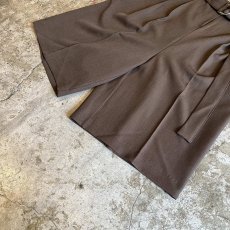 画像4: 【WONDERGROUND】BERMUDA SLACKS SHORTS / BROWN / OS (4)