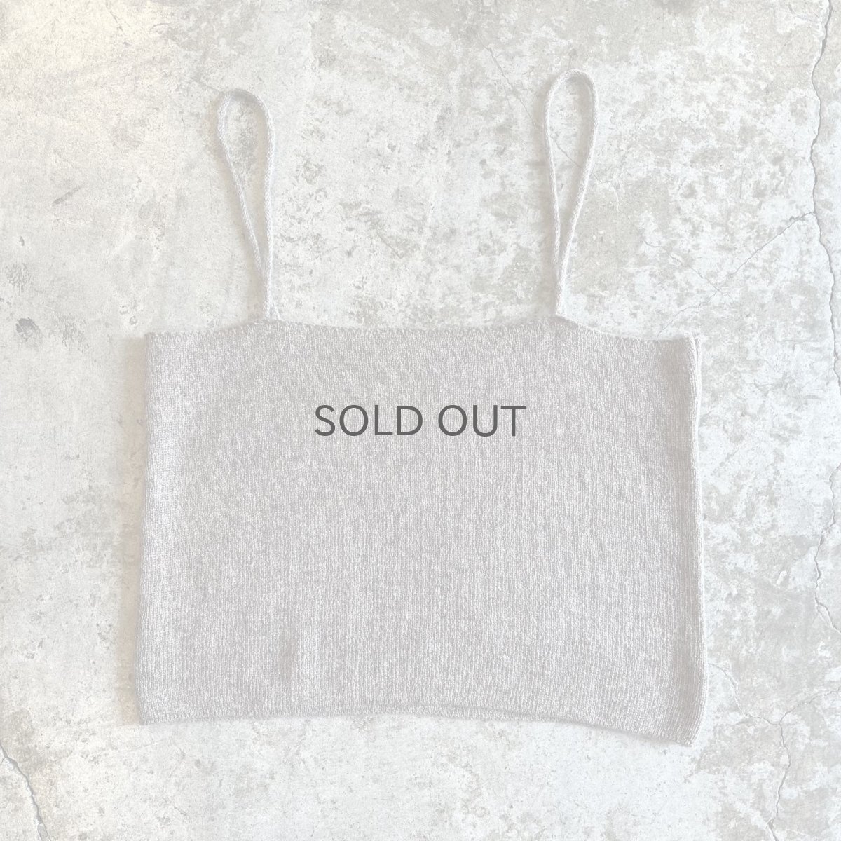 画像4: GREIGE COLOR 2 PIECES LAYERED DESIGN KNIT CARDIGAN / Ladies M (4)