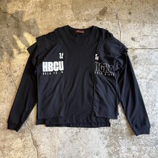 画像1: 【Wiz&Witch】"UNITED" TWINS LAYERD L/S TEE / OS (1)