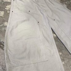 画像5: 【WONDERGROUND】BALLOON SILHOUETTE DOUBLE KNEE PAINTER PANTS / GREY / S&M (5)