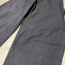 画像6: 【WONDERGROUND】BALLOON SILHOUETTE DOUBLE KNEE PAINTER PANTS / CHARCOAL / S&M (6)